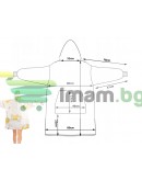 Топъл суичър 2в1 одеало с качулка oversize